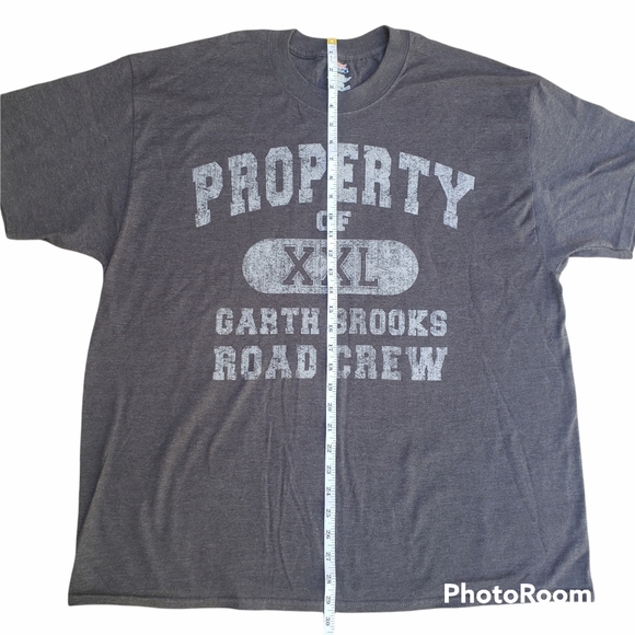 GARTH BROOKS Gray Concert Tee | Size XL - Picture 3 of 5